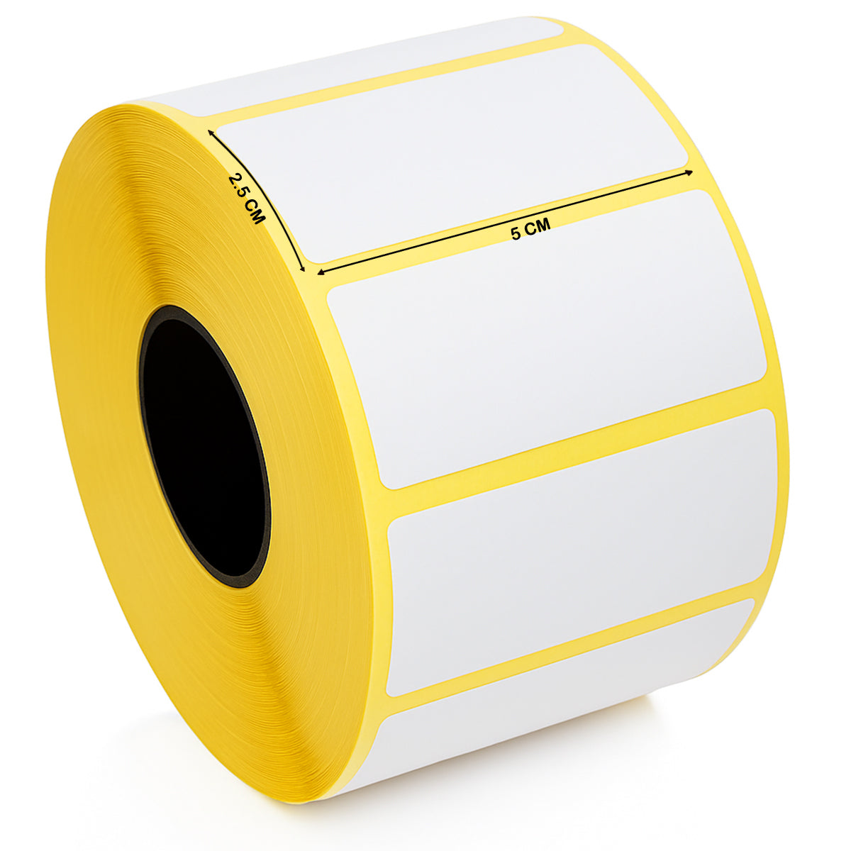 Labels, Set Of 4 Roll Size 2.5 CM X 5 CM, Easy Peel & Labeling for Easy Kit