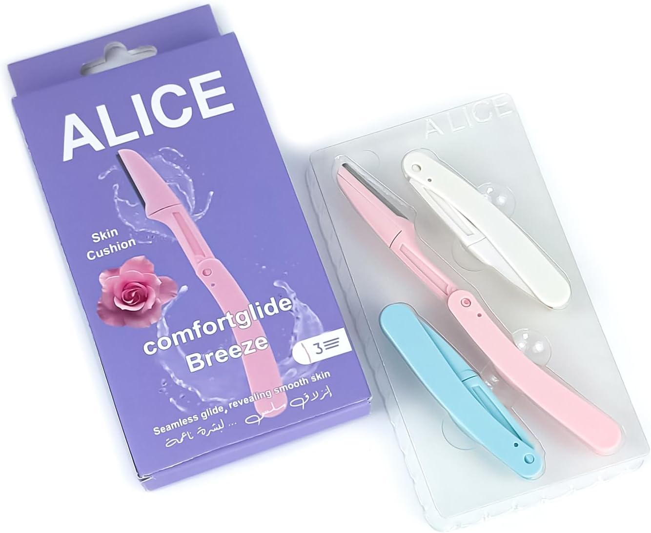Hair Removal Razor, With Safety Skin Cushion, Comfortglide for Everyday Use