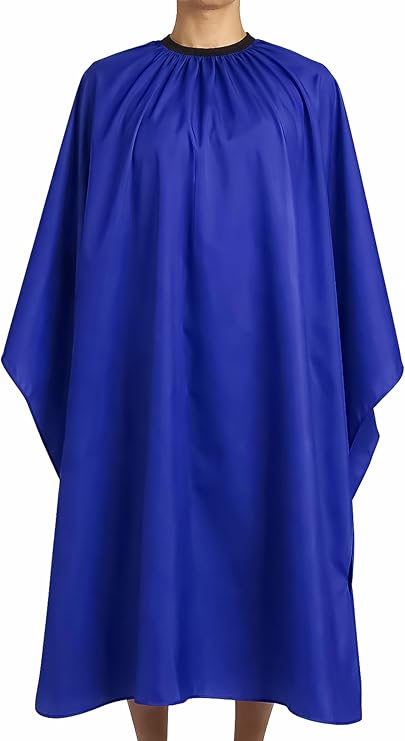 Shaving Apron, Barber Hair Cutting Cape, Waterproof Haircut, Full Length Hairdressing Gown