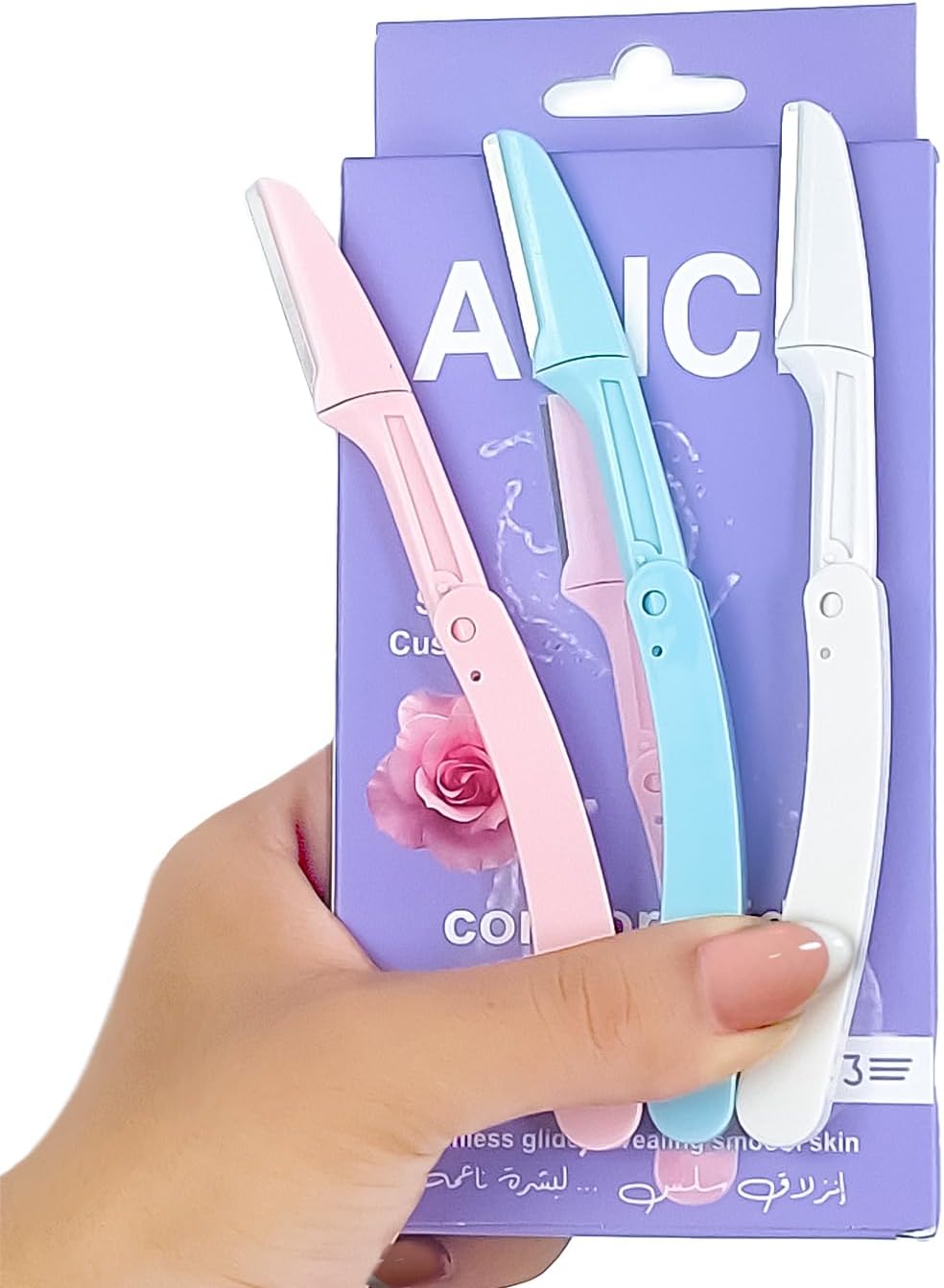 Hair Removal Razor, With Safety Skin Cushion, Comfortglide for Everyday Use
