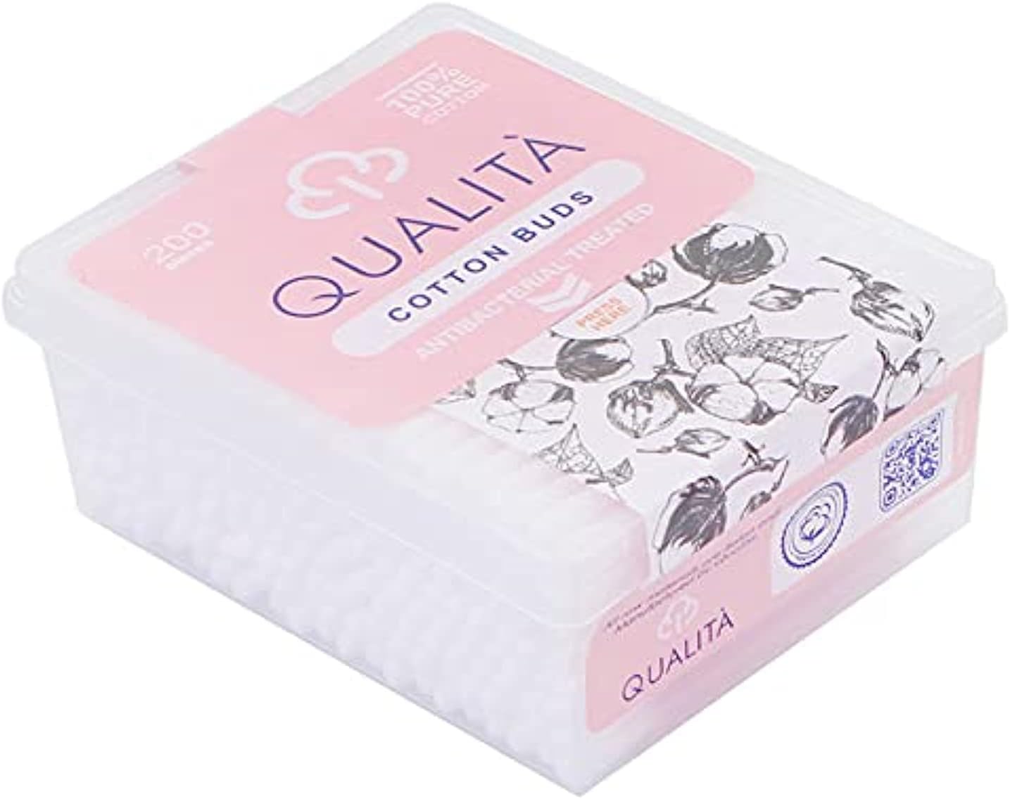 Cotton Buds, 200 PCS, Practical Everyday Essential for Clean Modern Routine