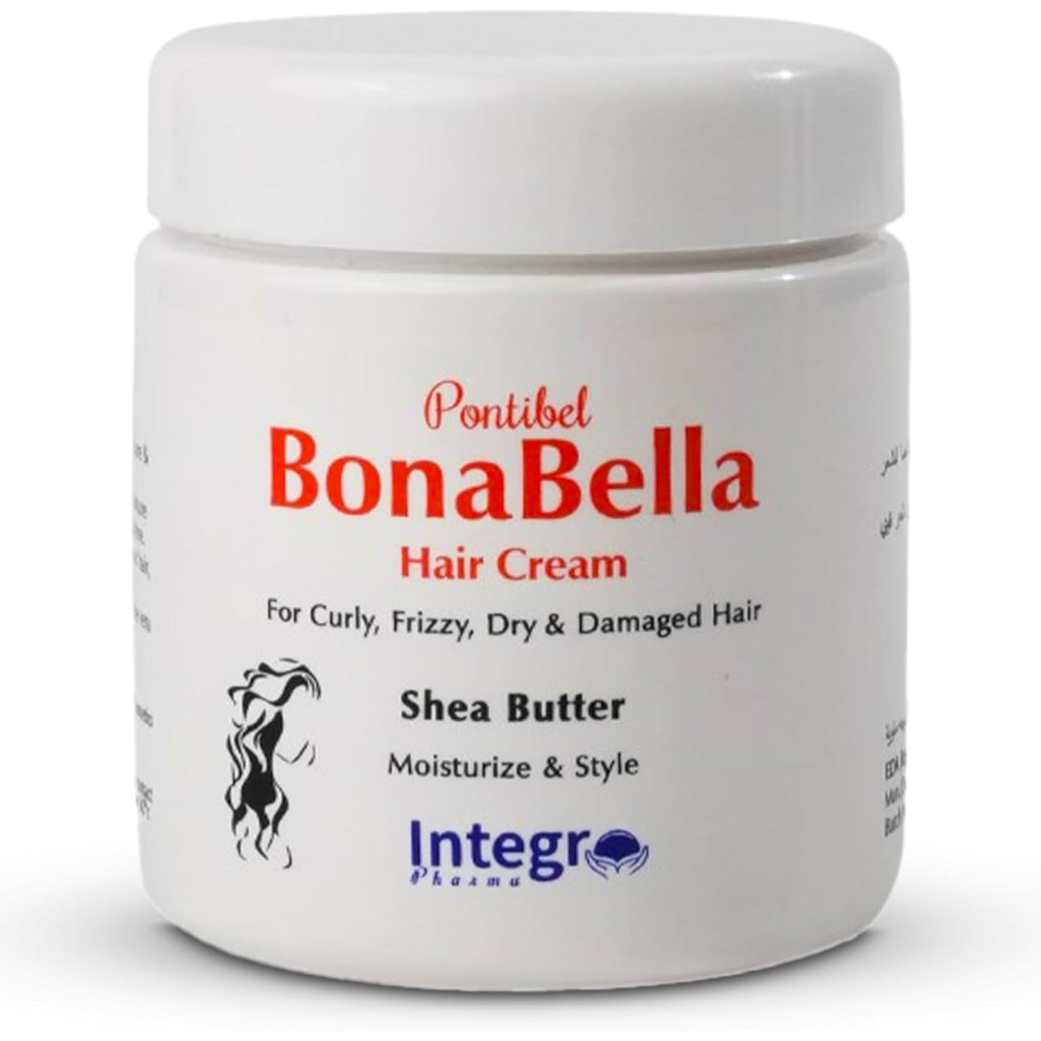 Hair Styling Cream, Hair Cream, Shea Butter, 200ML for Clean Daily Style at Home