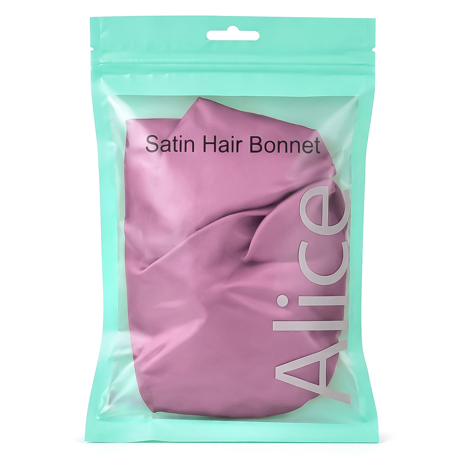 Hair Bonnet, Double Layer Satin Design, Anti-Frizz Sleeping Cap, Clean Care