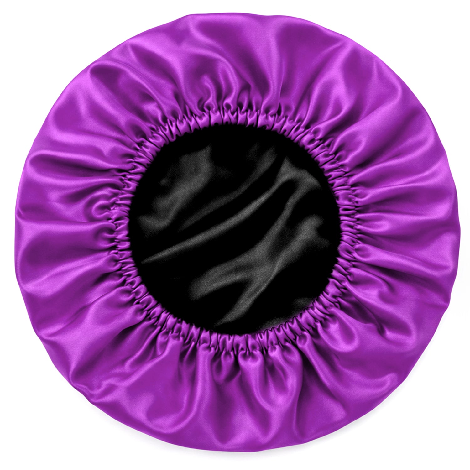 Hair Bonnet, Double Layer Satin Design, Anti-Frizz Sleeping Cap, Clean Care