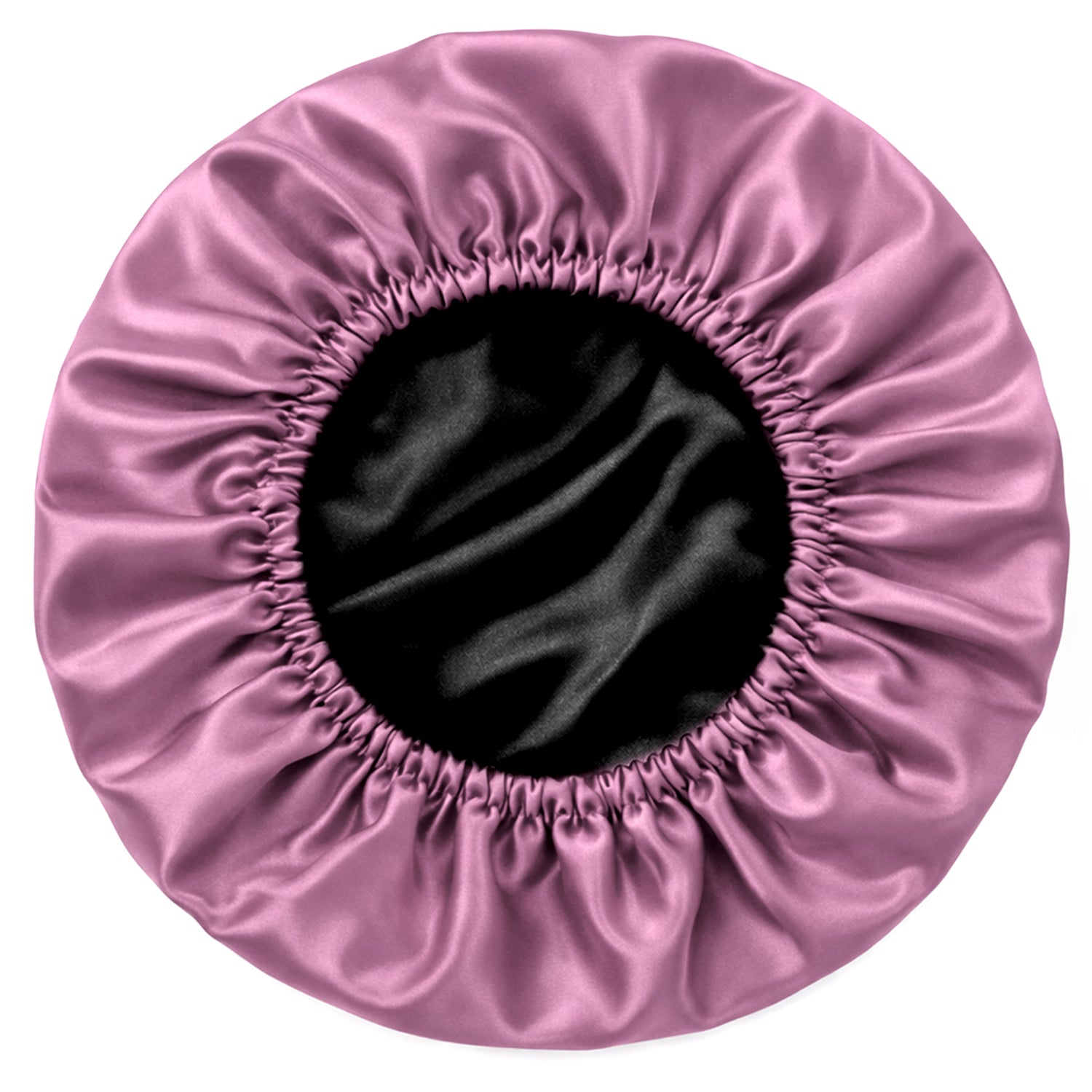 Hair Bonnet, Double Layer Satin Design, Anti-Frizz Sleeping Cap, Clean Care