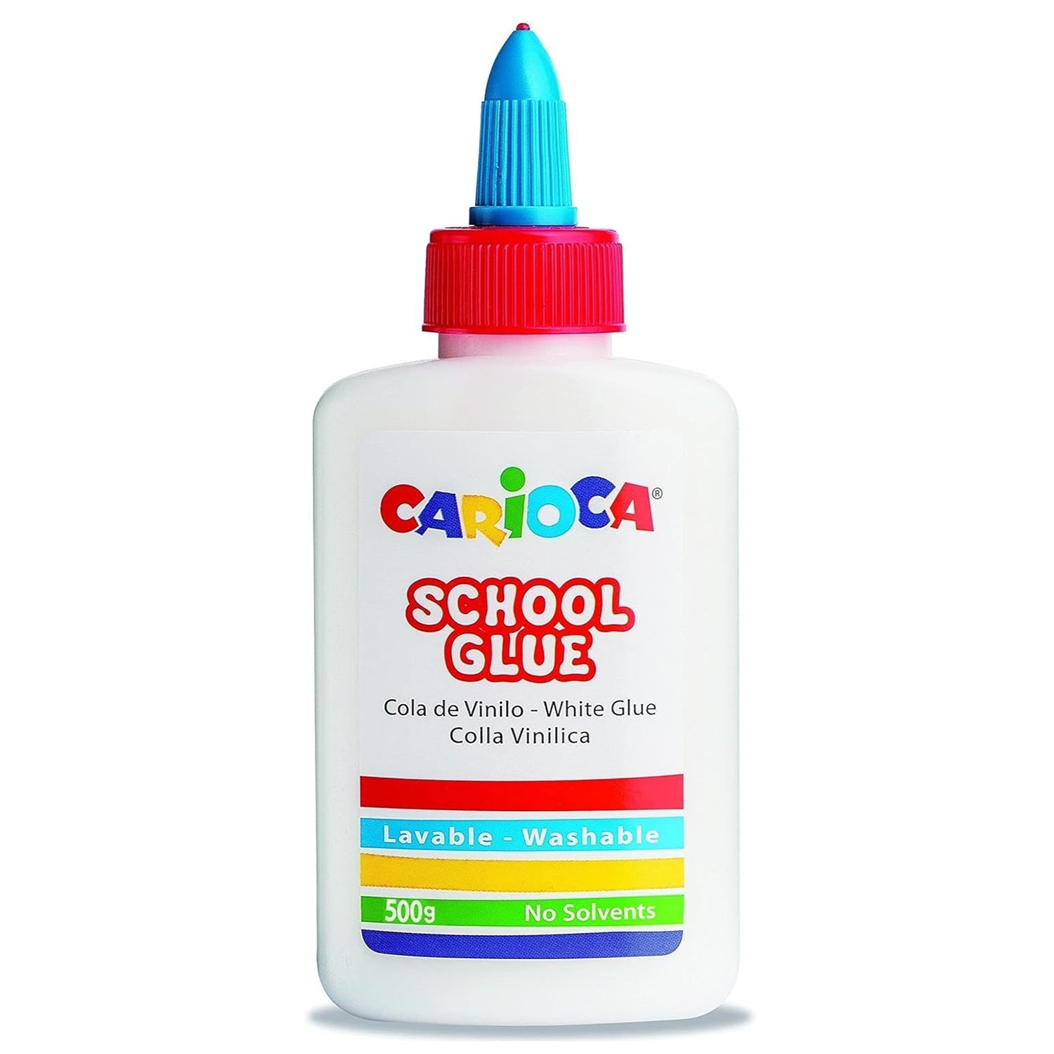 Craft Glue, Washable School Glue, White, Solvent Free with Practical Design