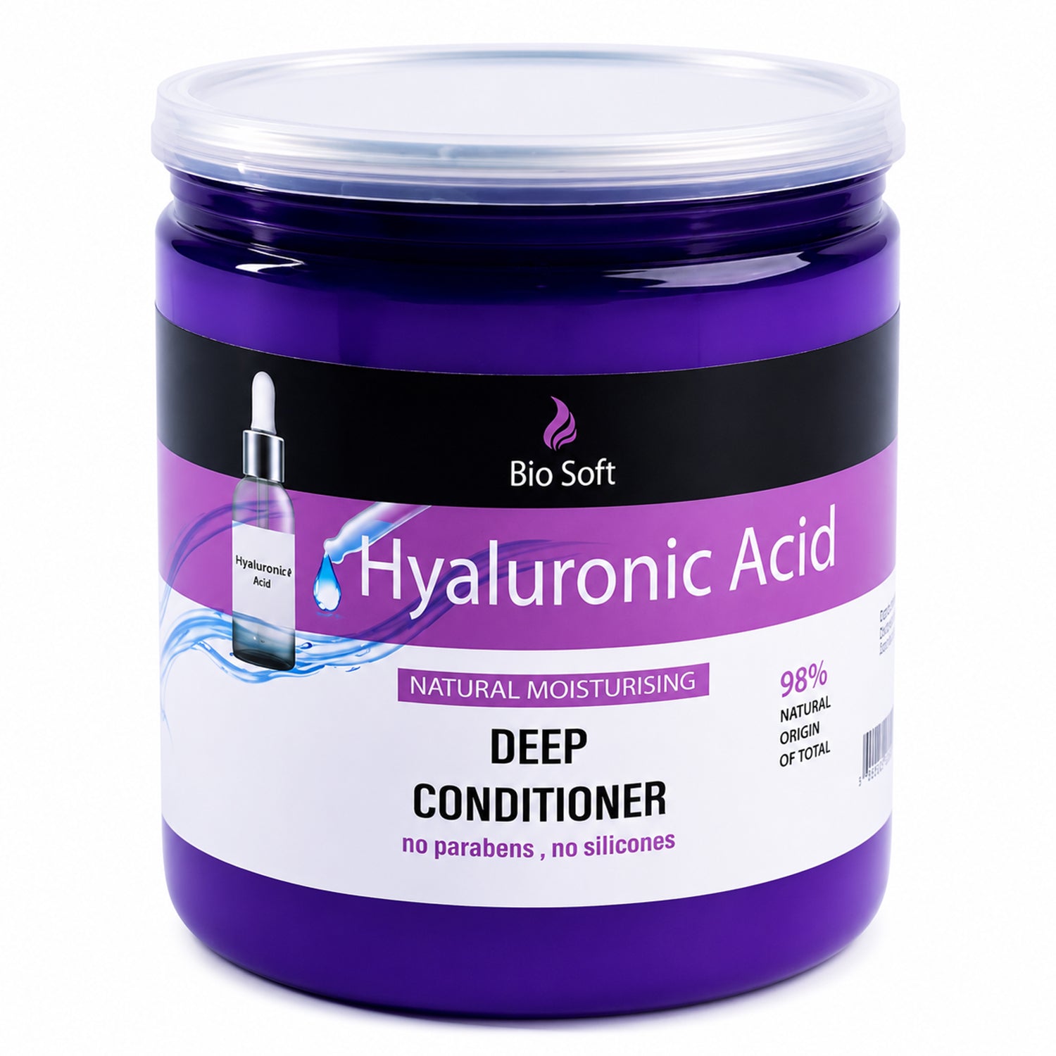Conditioner, Hyaluronic Acid, 500ML with Modern Practical Routine Every Day