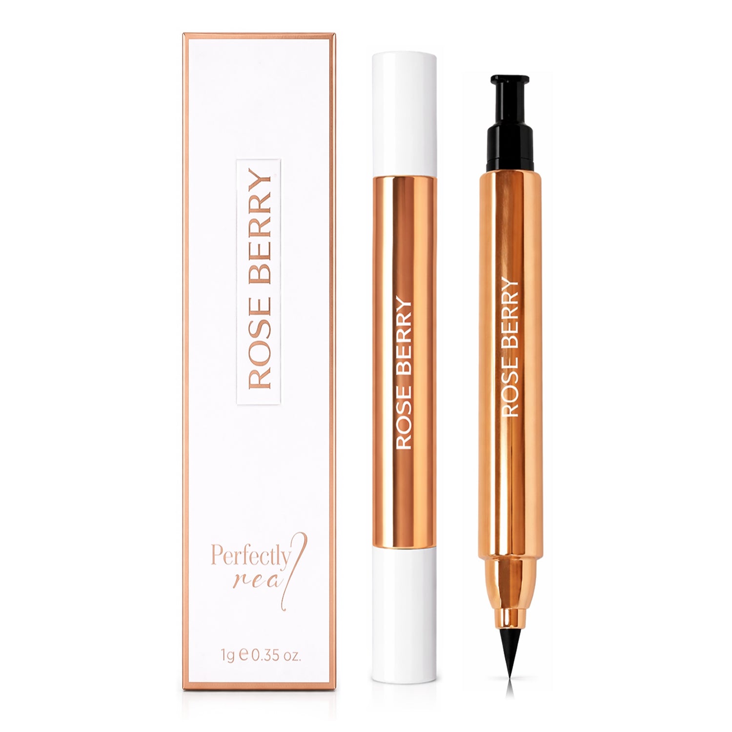 Liquid Eyeliner, Eyeliner Stamp Pen, Fine Tip & Long, Model RB-EL0965