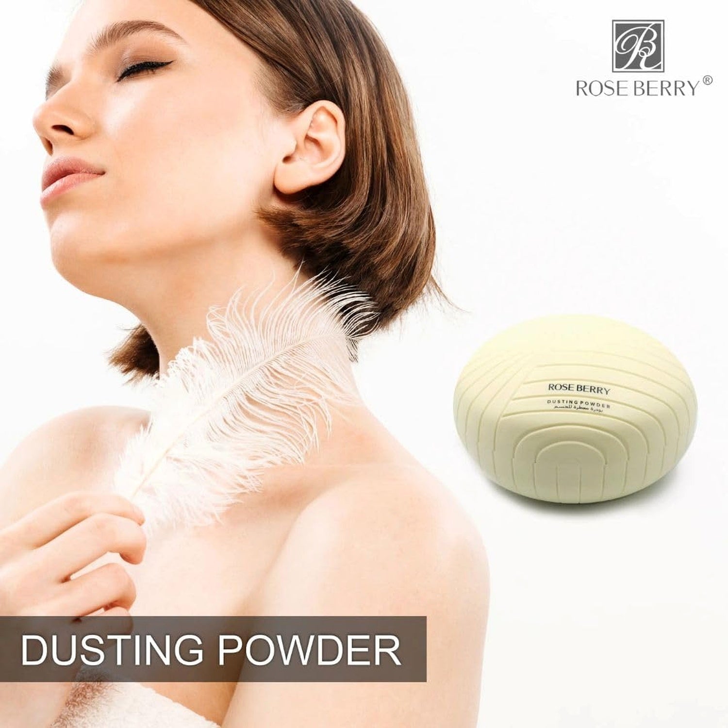 Body Powder, Dusting Powder, The Body, Long-Lasting, Model RB-DP0808