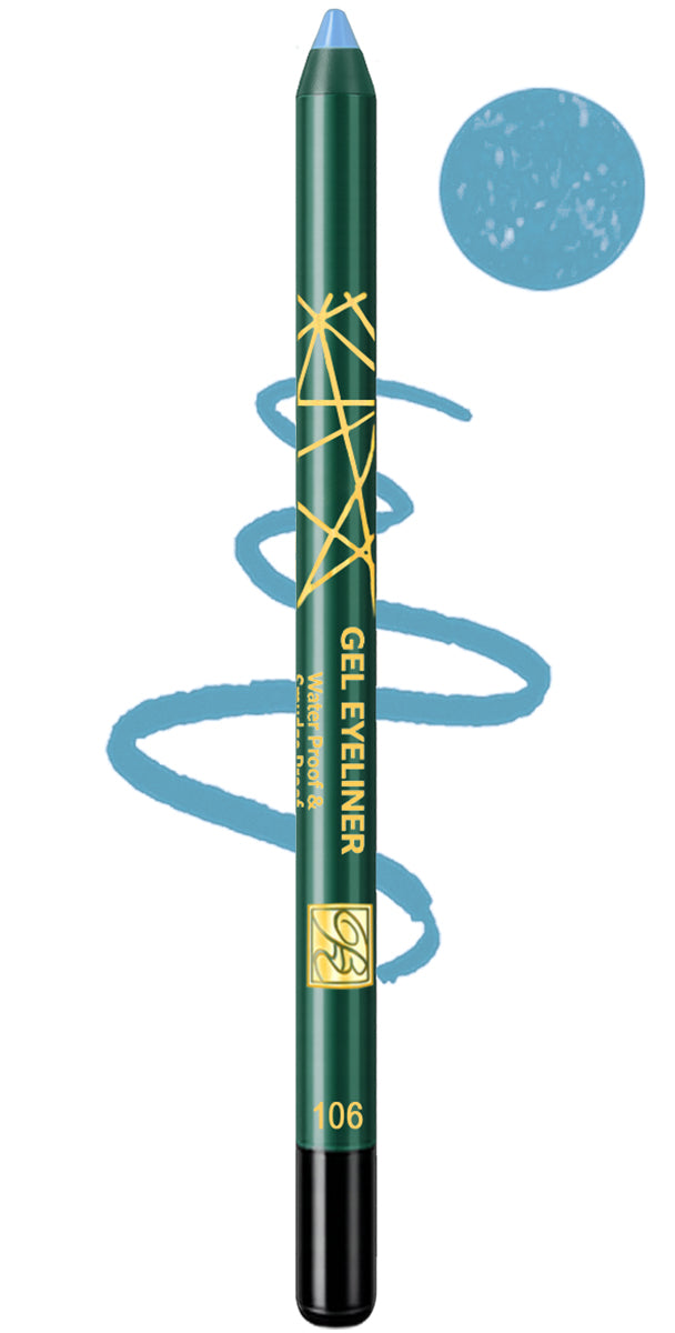 Waterproof Gel Eyeliner Pencil, Waterproof & Smudge Proof, Model RB-0922