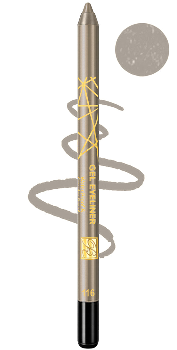 Waterproof Gel Eyeliner Pencil, Waterproof & Smudge Proof, Model RB-0922
