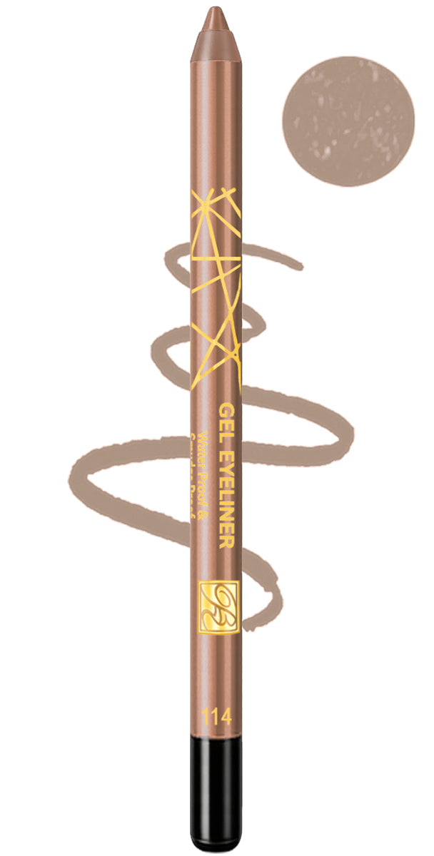 Waterproof Gel Eyeliner Pencil, Waterproof & Smudge Proof, Model RB-0922