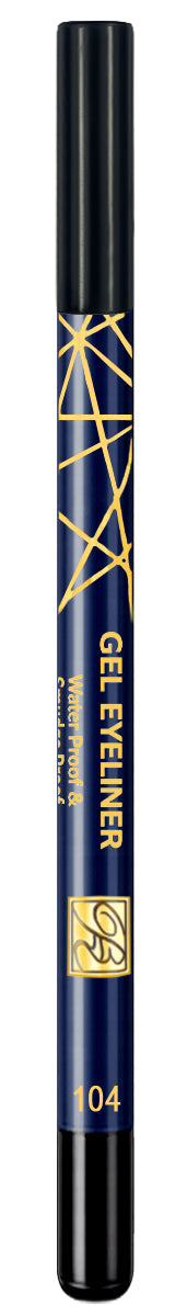 Waterproof Gel Eyeliner Pencil, Waterproof & Smudge Proof, Model RB-0922