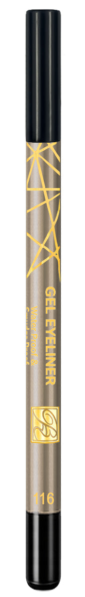 Waterproof Gel Eyeliner Pencil, Waterproof & Smudge Proof, Model RB-0922