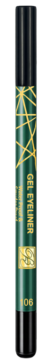 Waterproof Gel Eyeliner Pencil, Waterproof & Smudge Proof, Model RB-0922