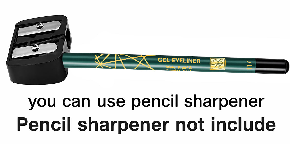 Waterproof Gel Eyeliner Pencil, Waterproof & Smudge Proof, Model RB-0922