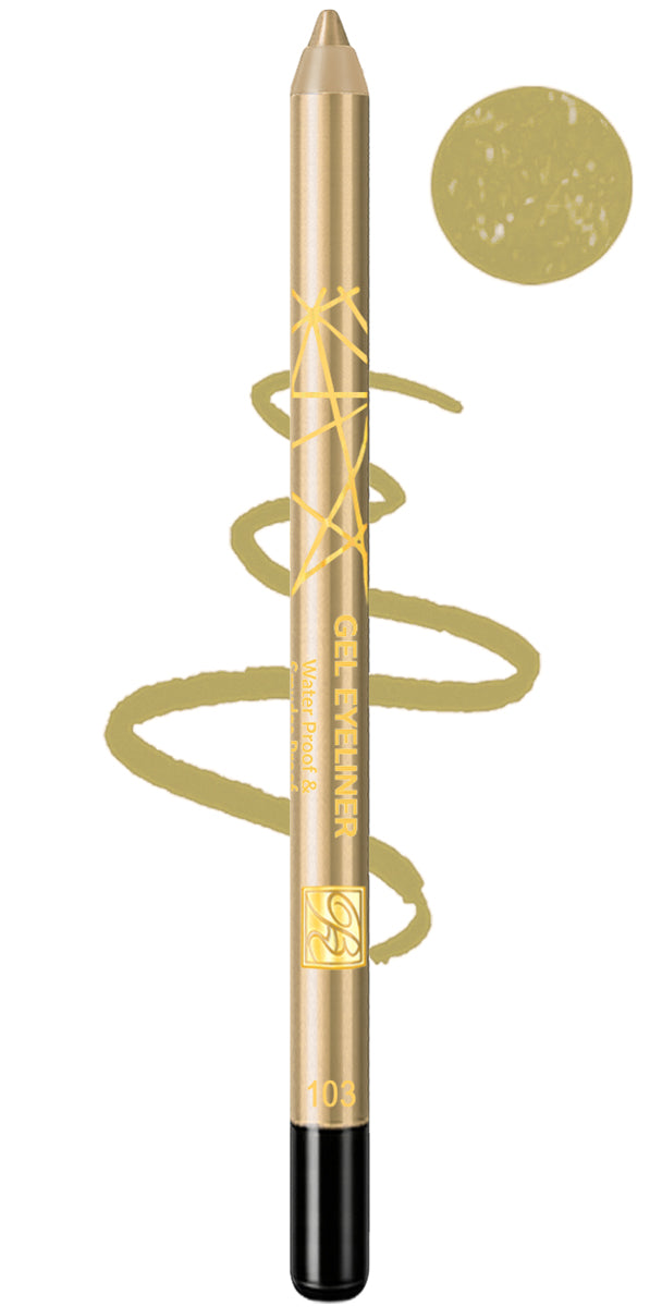 Waterproof Gel Eyeliner Pencil, Waterproof & Smudge Proof, Model RB-0922