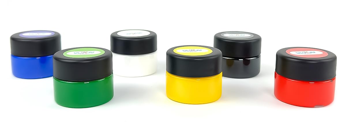 Face Paint Kit, Set Of 6 Different, 20ML For Each Jar with Practical Design