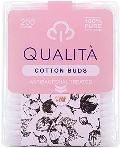 Cotton Buds, 200 PCS, Practical Everyday Essential for Clean Modern Routine