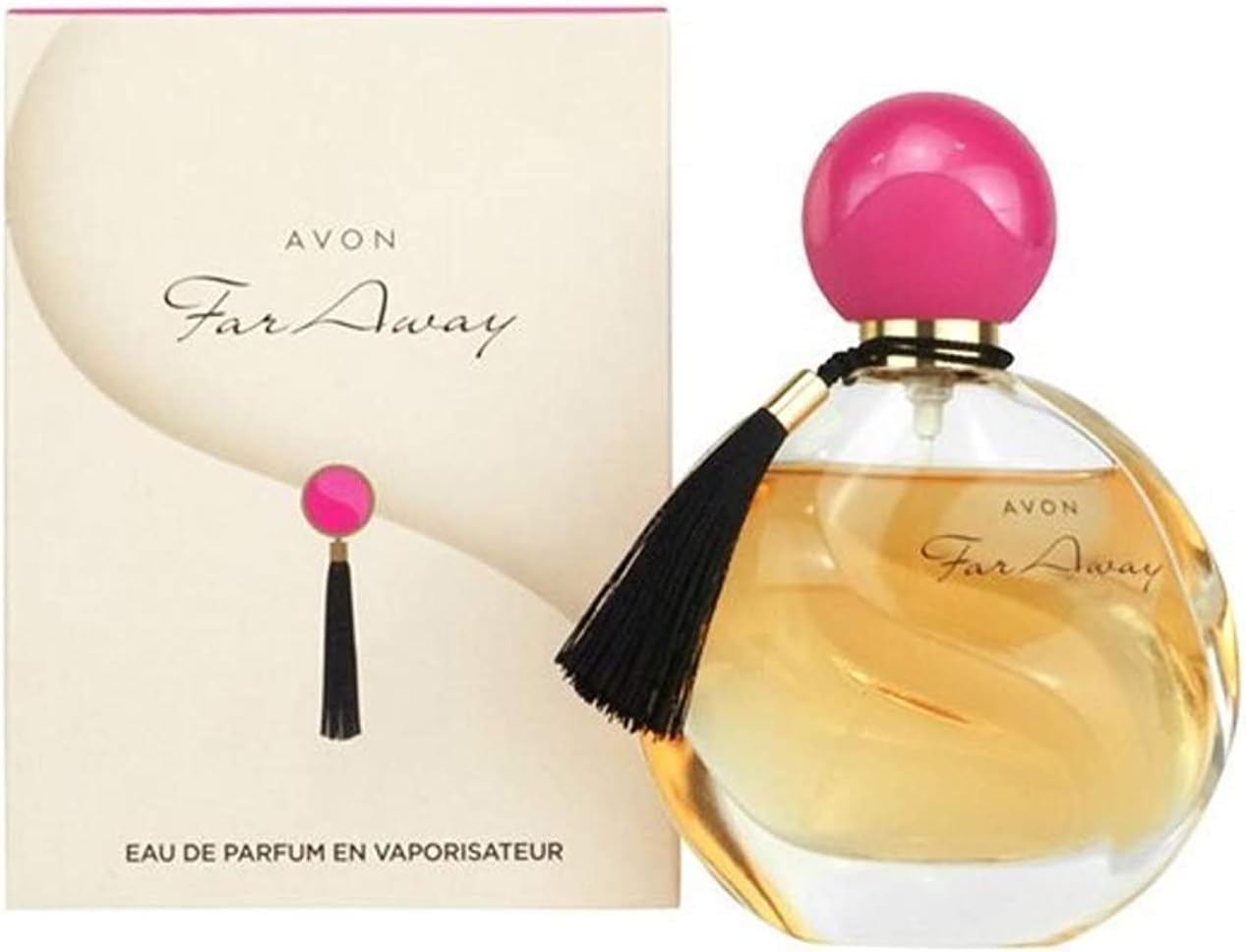 Eau De Parfum Spray, Perfume, Far Away, Natural Spray with Practical Design