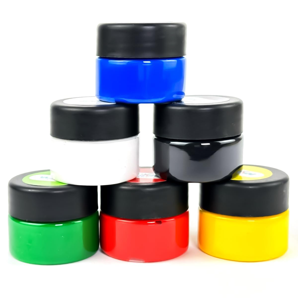 Face Paint Kit, Set Of 6 Different, 20ML For Each Jar with Practical Design