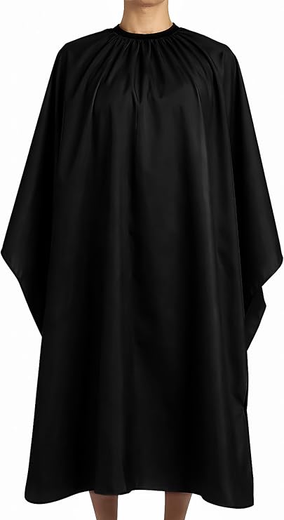 Shaving Apron, Barber Hair Cutting Cape, Waterproof Haircut, Full Length Hairdressing Gown