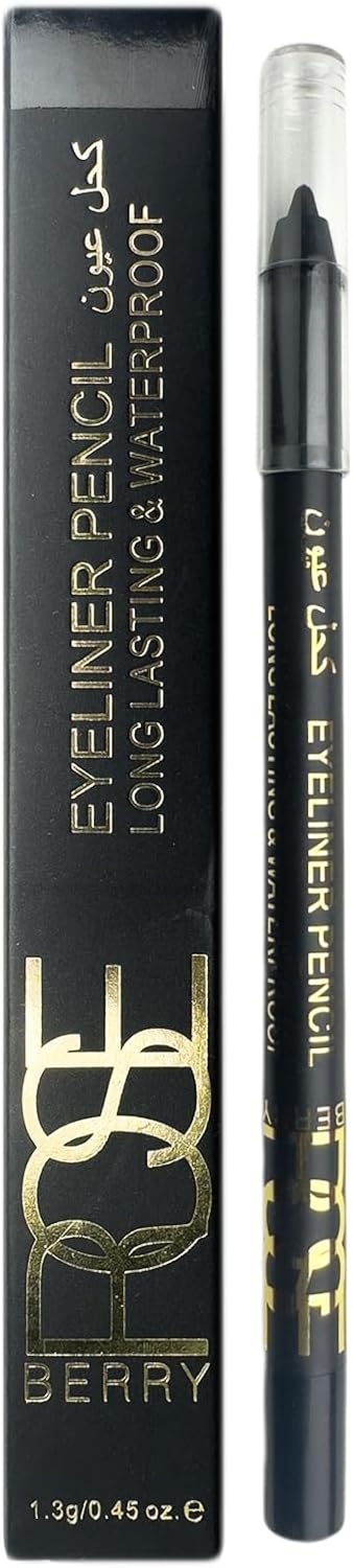 Liquid Eyeliner, Eyeliner Pencil, Long Lasting & Waterproof, Model RBEL010