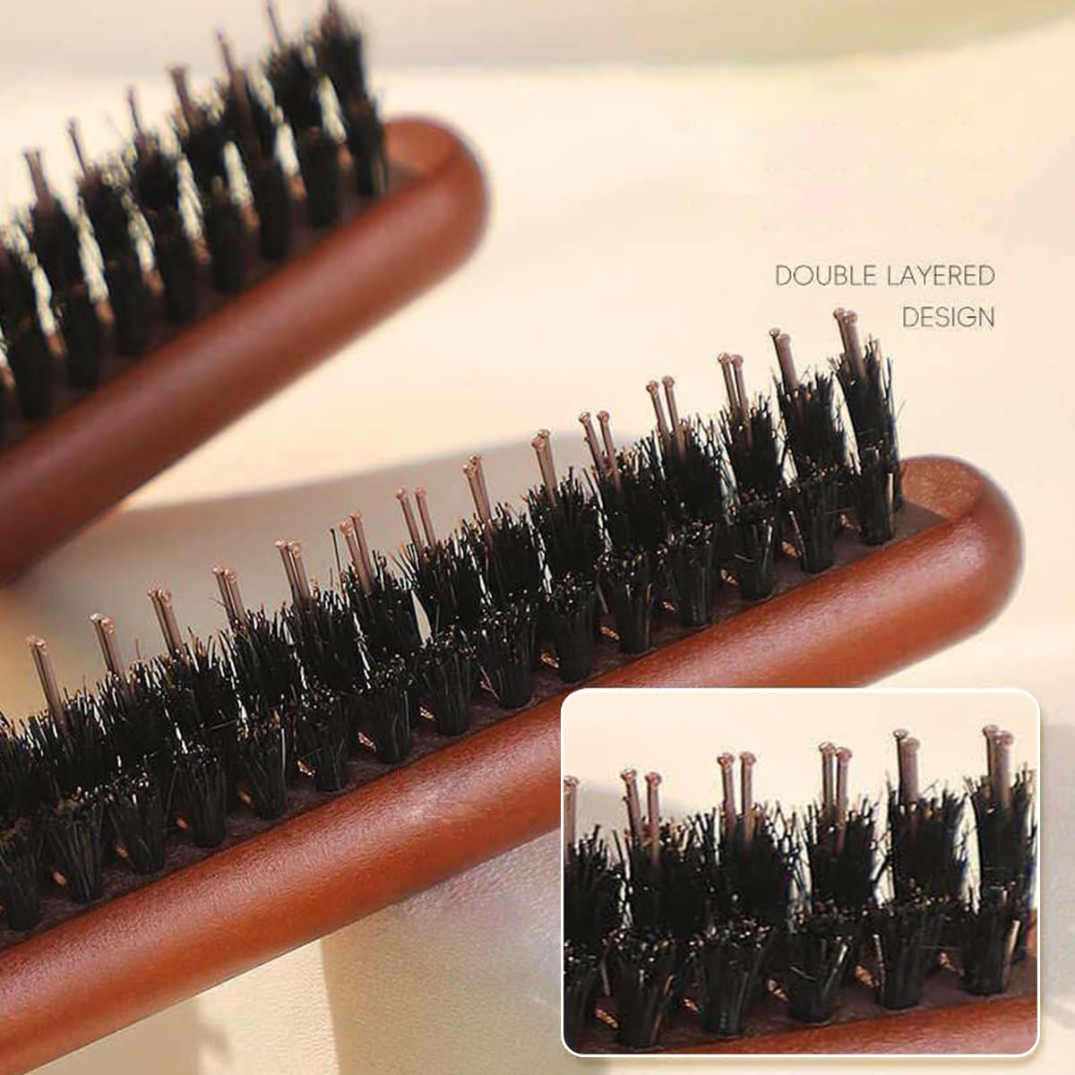 Detangling Hair Brush, Gentle Hair Styling Brush for Easy Hair Care Routine