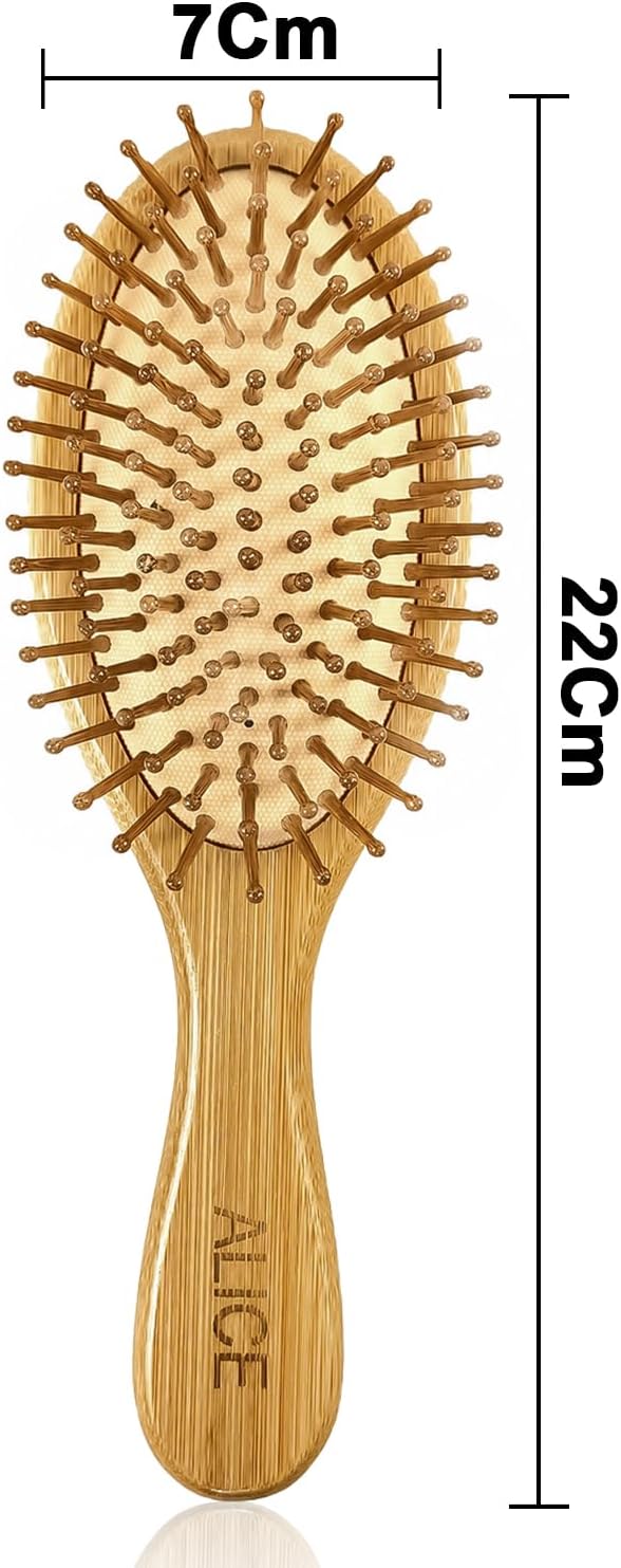 Detangling Hair Brush, Original Detangler, Wood Brush with Practical Design