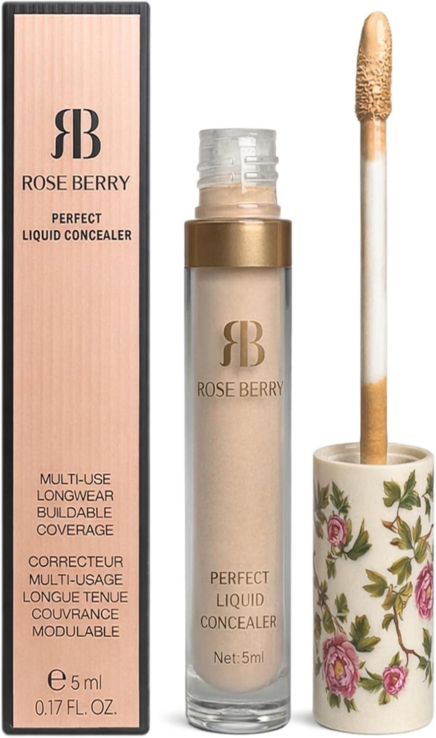Liquid Color Corrector Concealer, Multi Use, Longwear with, Model RB-CL1170