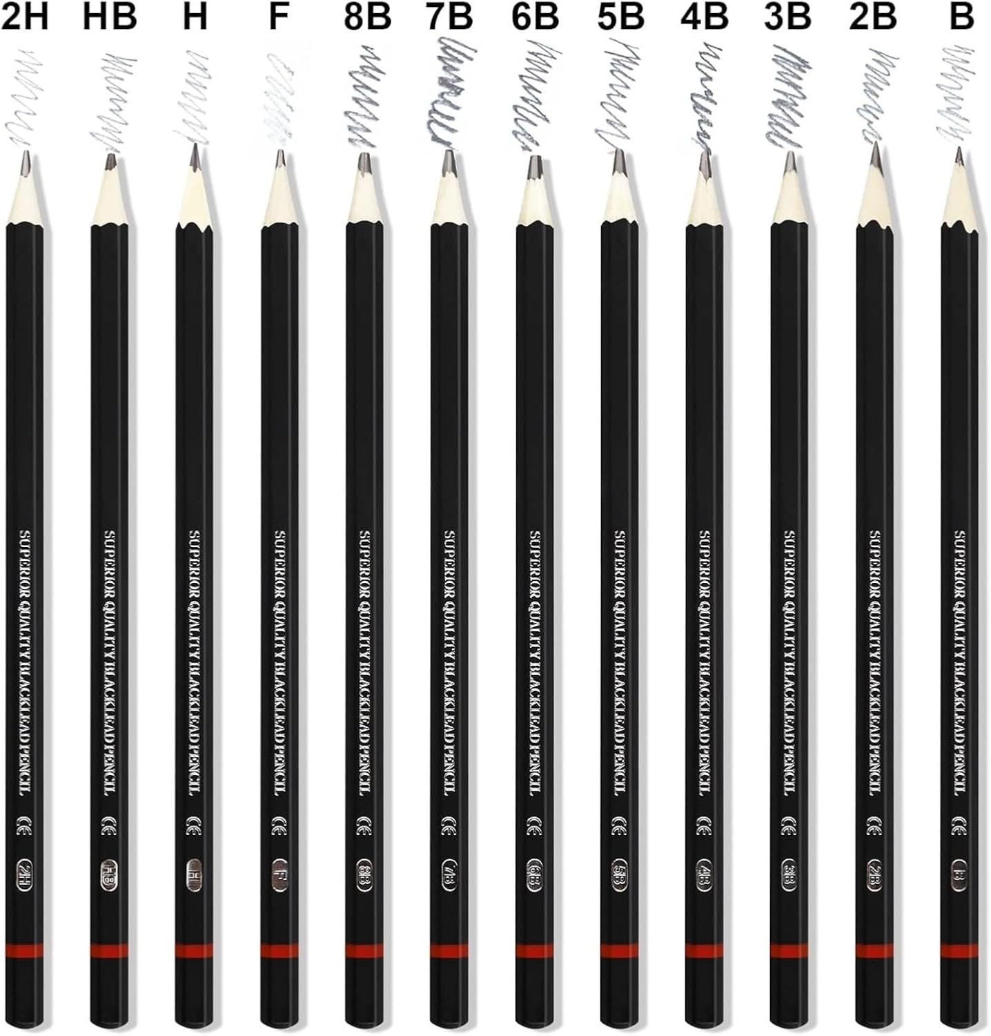 Sketching Set, Set Of 12 PCS, Sketching for School, Office, Model USL.967