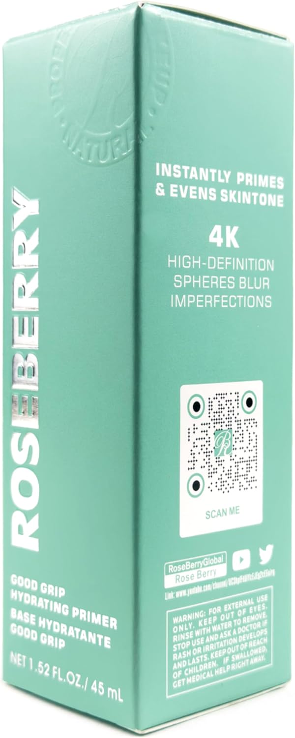 Primer, Base Hydratante, Good Grip, Instantly Primes, Model RB-PR0799