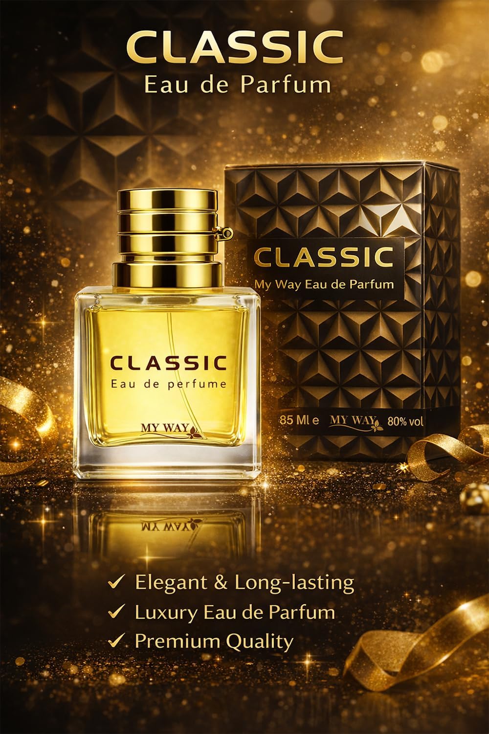 Eau De Parfum Spray, Perfume, Classic, Long Lasting Fragrance Spray, Strong