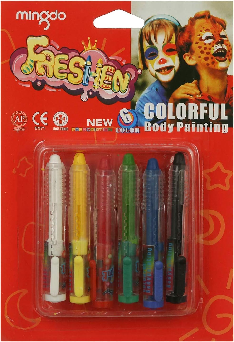 Face Paint Kit, Halloween Makeup Set For Children, Face Paint for Clean Kit