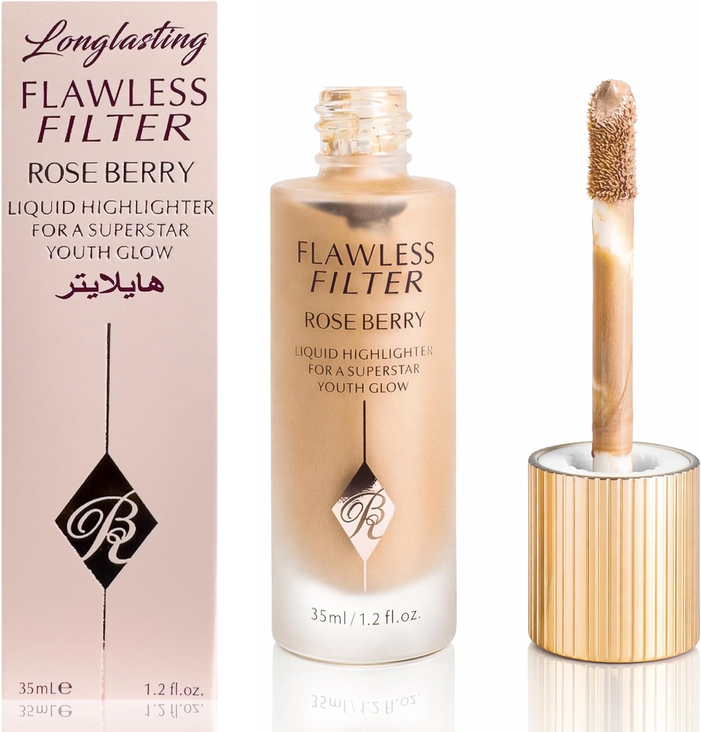 Liquid Highlighter, Flawless Filter, Long Lasting, 35 with, Model RB-HL0894