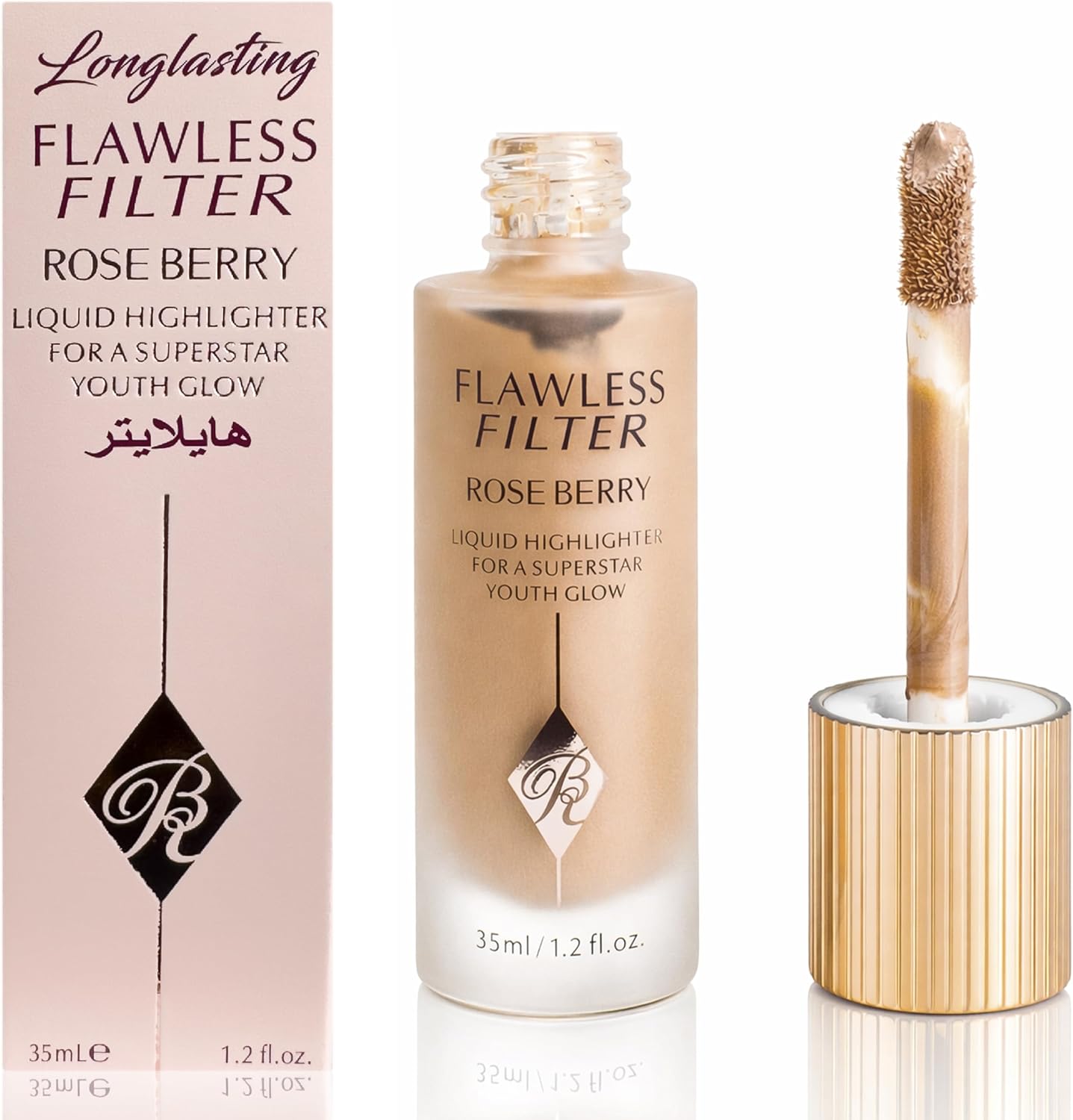 Liquid Highlighter, Flawless Filter, Long Lasting, 35 with, Model RB-HL0894