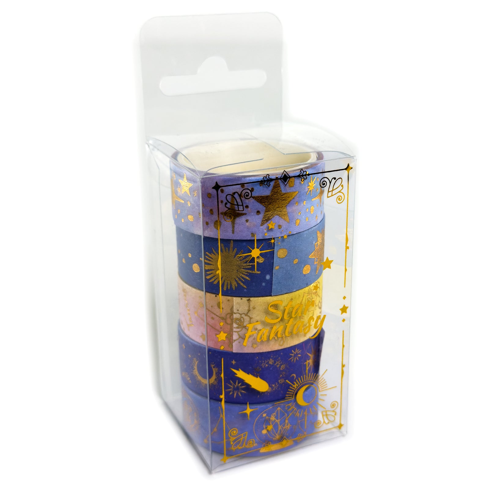 Washi Tape, Craft Tape, Masking, Set Of 5 Rolls, Decorative Craft