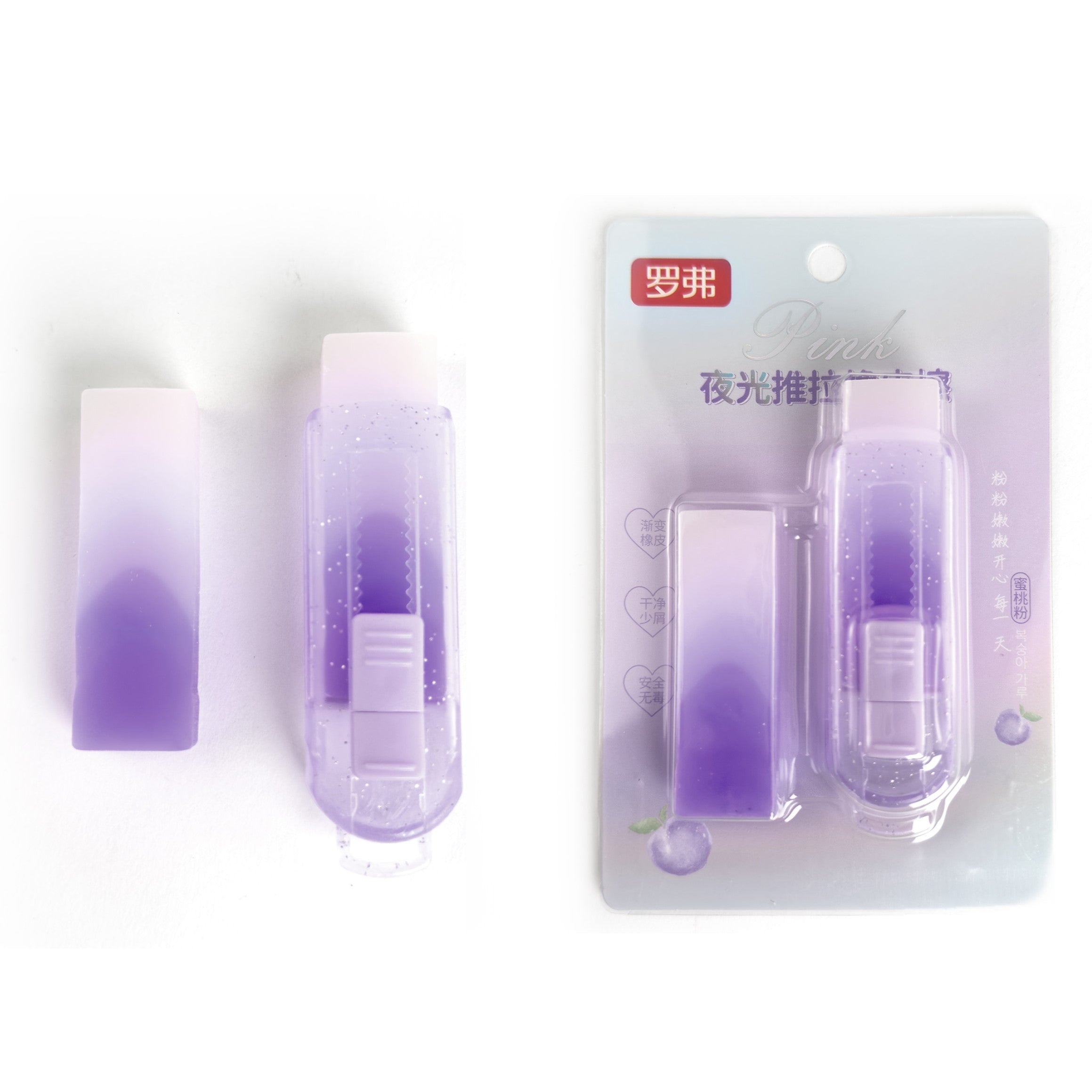 Eraser, Easy to Hold, School and Office for School, Office, and Daily Notes