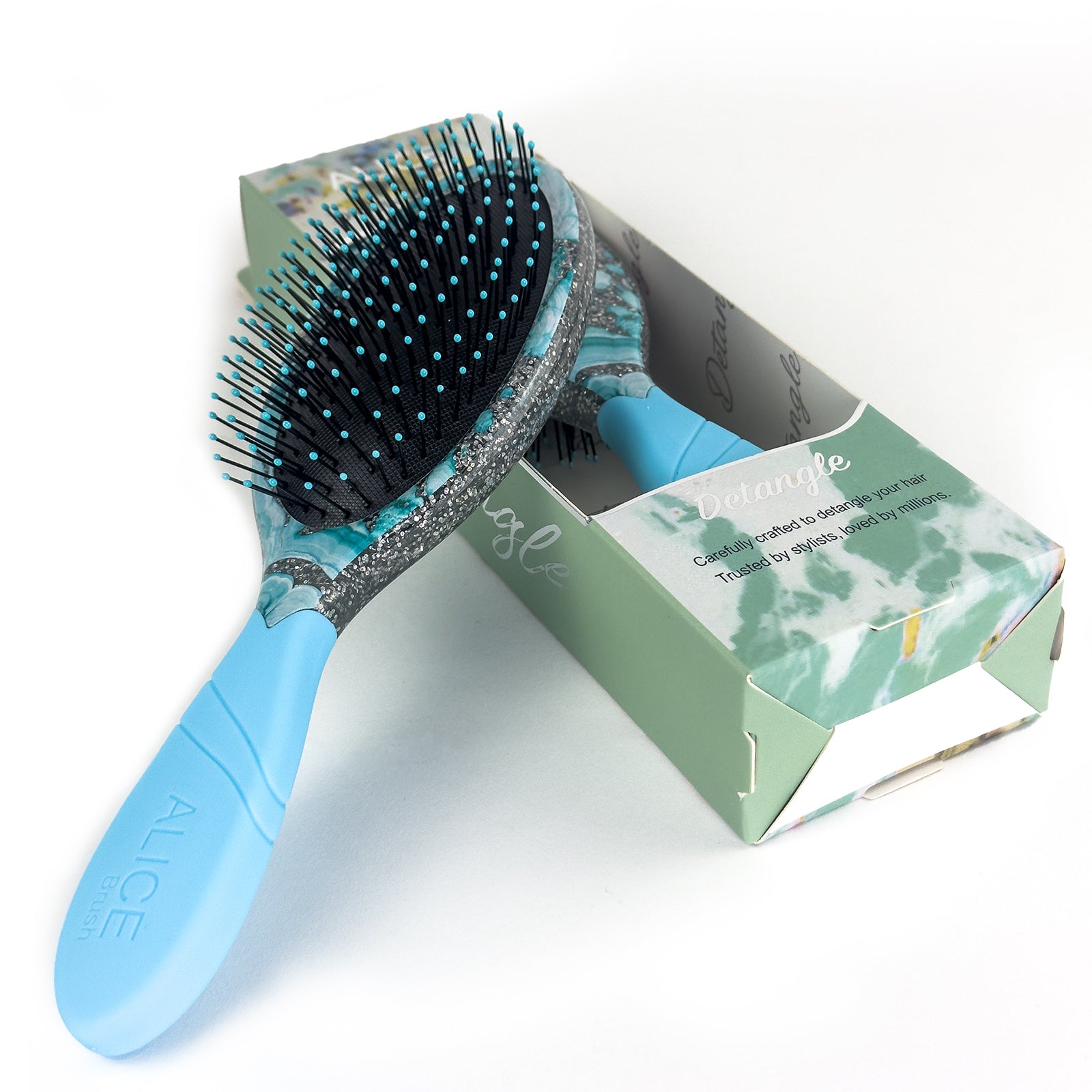 Detangling Hair Brush, Detangling Brush With Soft Bristles for Everyday Use