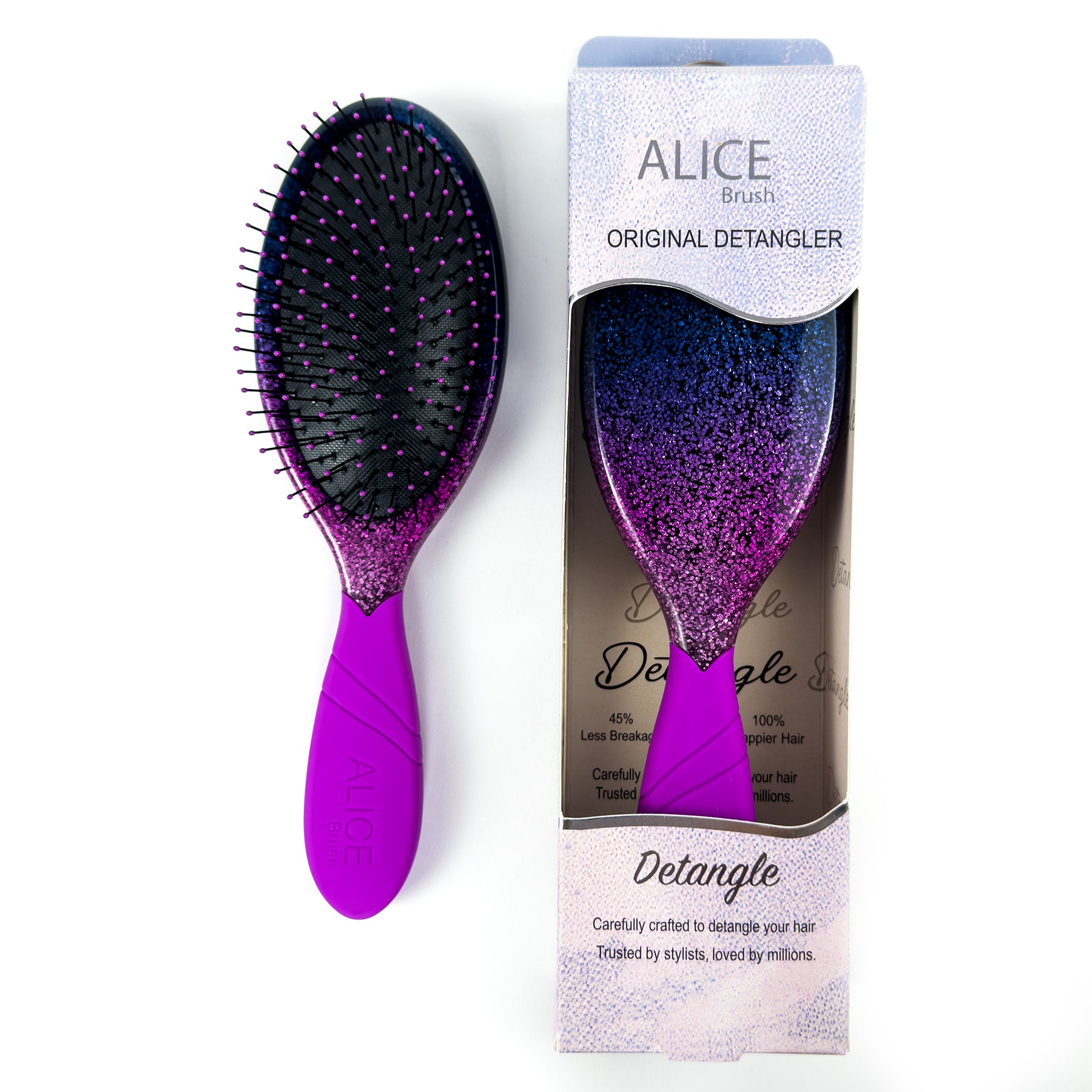 Detangling Hair Brush, Detangling Brush With Soft Bristles for Everyday Use