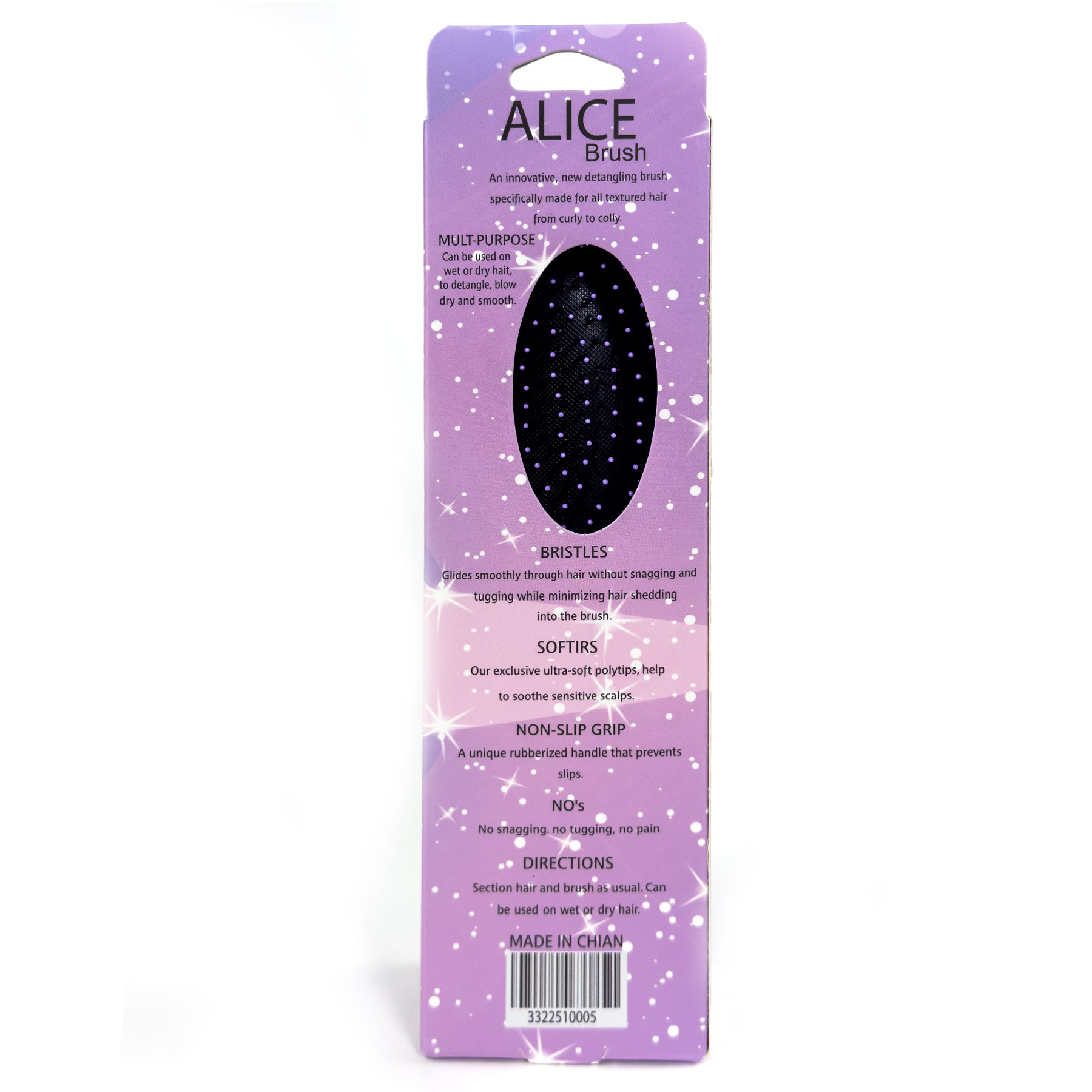 Detangling Hair Brush, Detangling Brush With Soft Bristles for Everyday Use