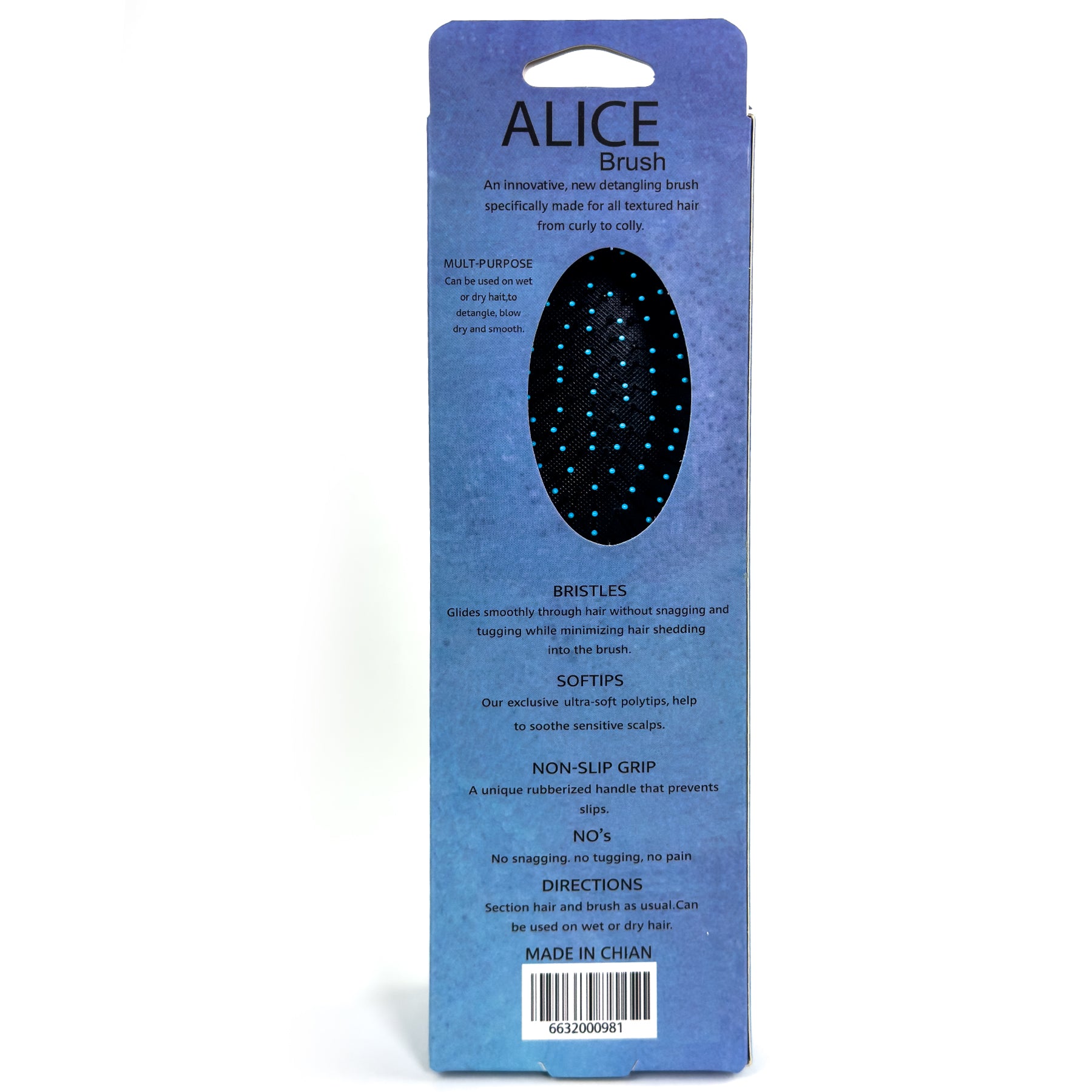 Detangling Hair Brush, Detangling Brush With Soft Bristles for Everyday Use