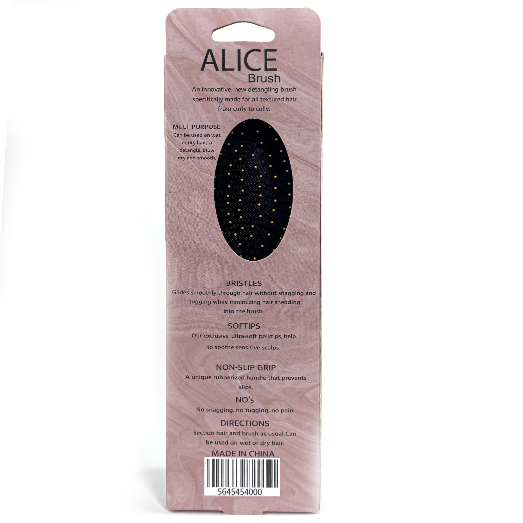 Detangling Hair Brush, Detangling Brush With Soft Bristles for Everyday Use