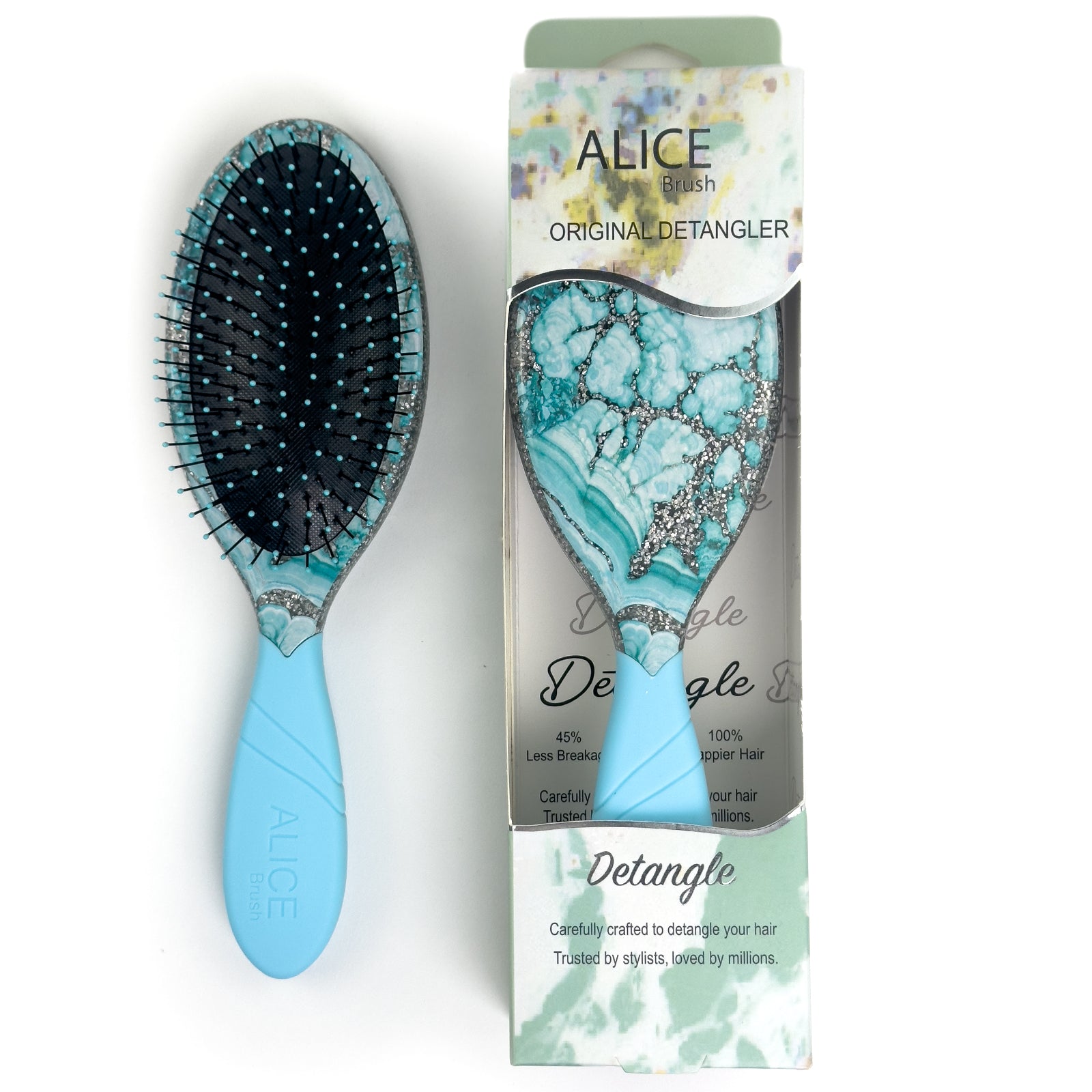 Detangling Hair Brush, Detangling Brush With Soft Bristles for Everyday Use