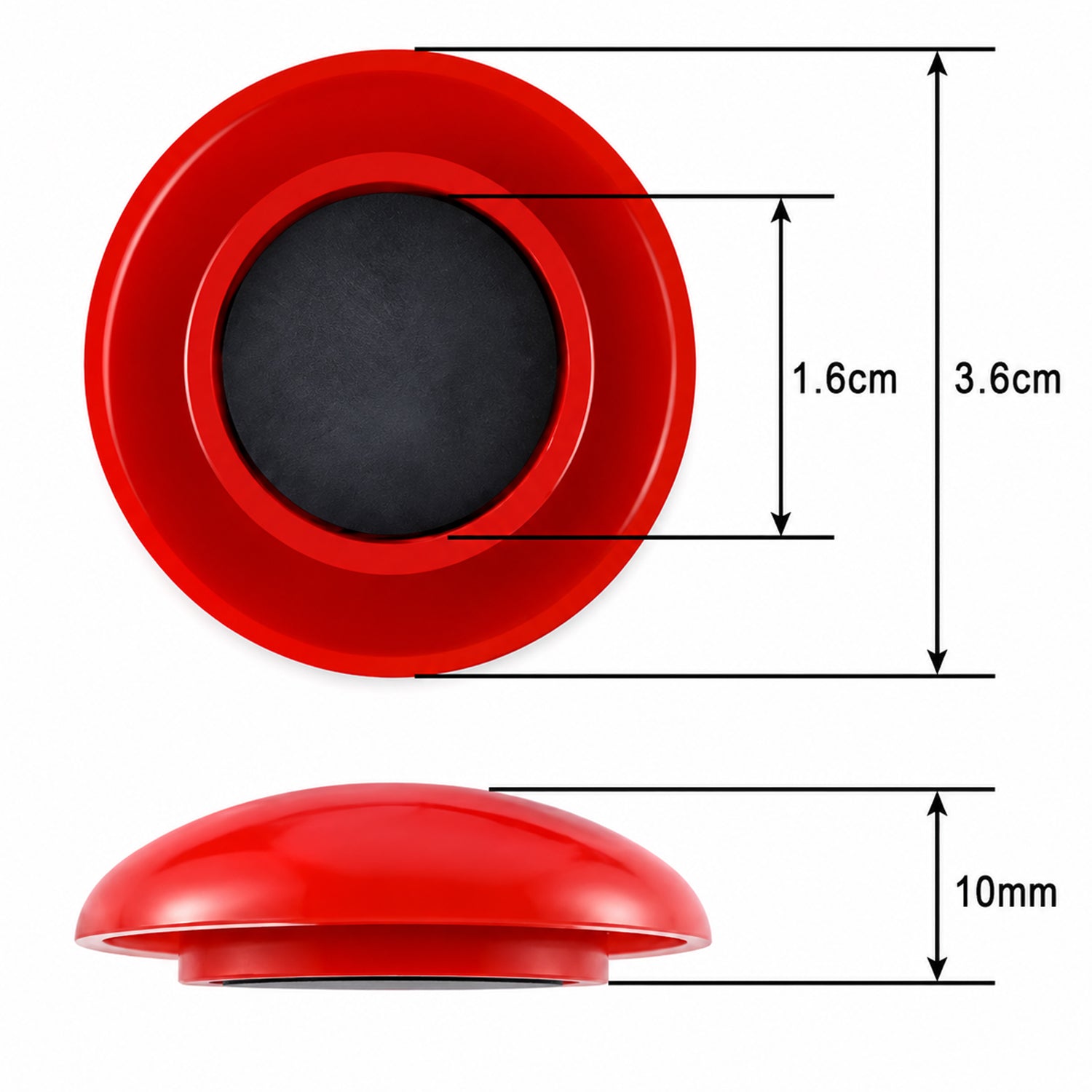Fridge Magnets, Colorful Magnets, Round for School, Office, and Daily Notes