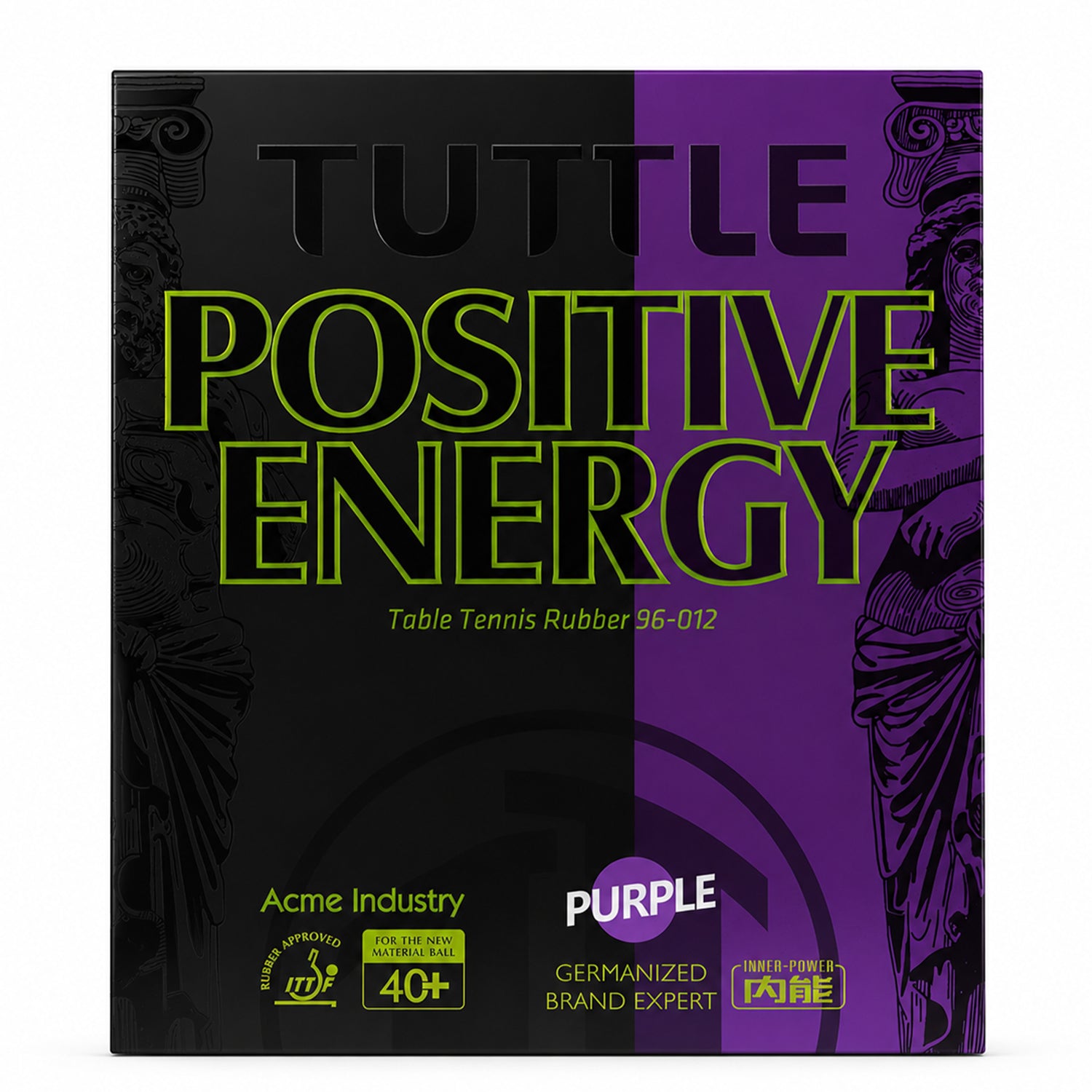 Positive Energy Table Tennis Rubber Sheet For Spin & Speed