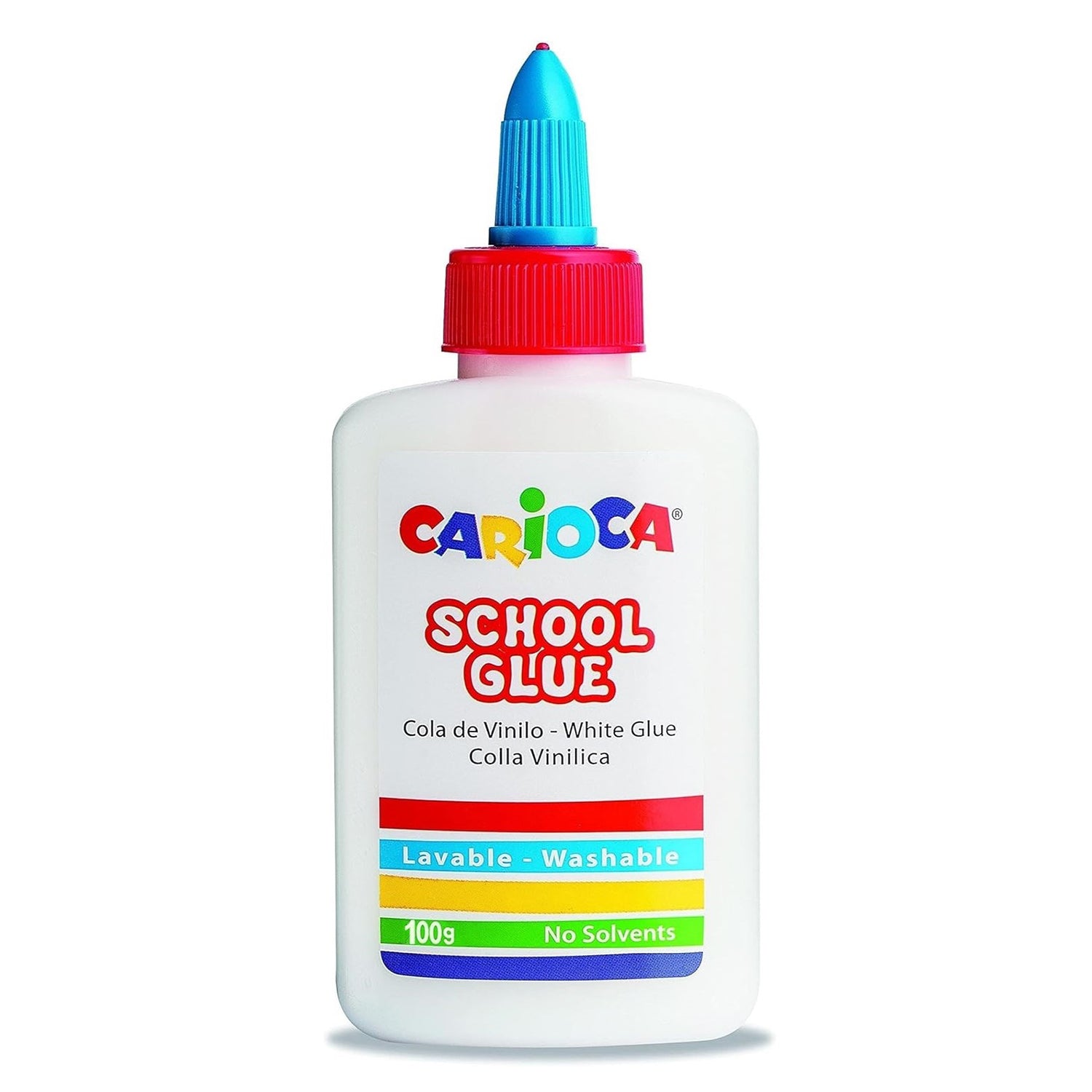 Craft Glue, Washable School Glue, White, Solvent Free with Practical Design