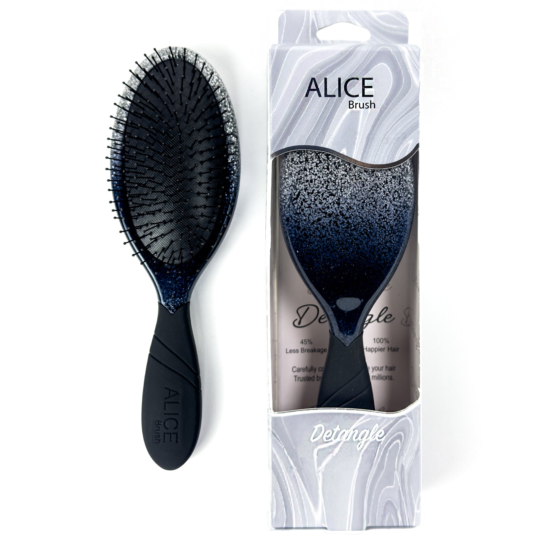 Detangling Hair Brush, Detangling Brush With Soft Bristles for Everyday Use
