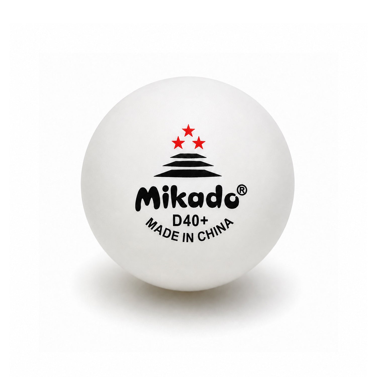 D40+ Table Tennis Balls, 50 White Ping Pong Balls For Training