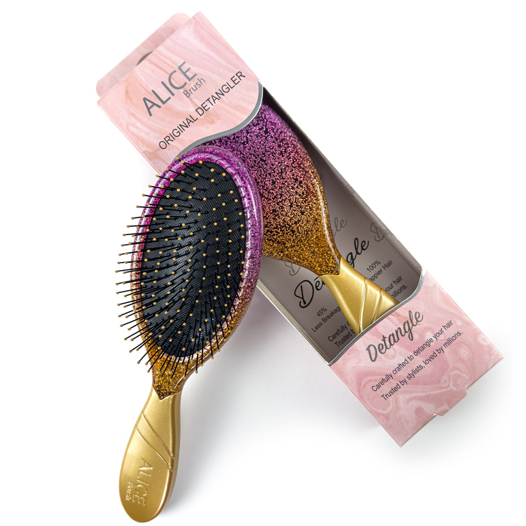 Detangling Hair Brush, Detangling Brush With Soft Bristles for Everyday Use